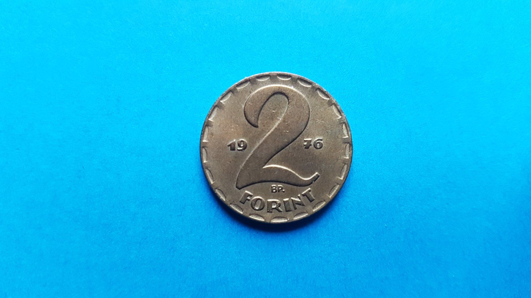 Tutti le monete: 2 Forint - Ungarn - 1976 – Usato da Reinach BL venduto da Dexy62