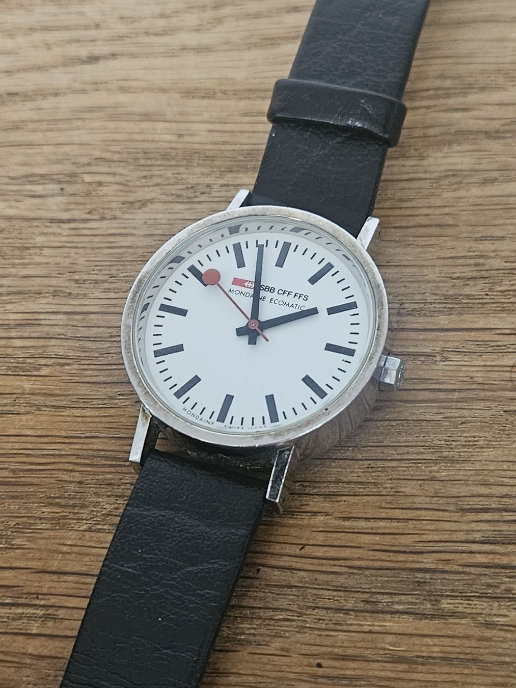 Mondaine Orologi: Mondaine SBB Automatic Uhr 33mm – Usato da Flamatt venduto da pie_f9zm 7