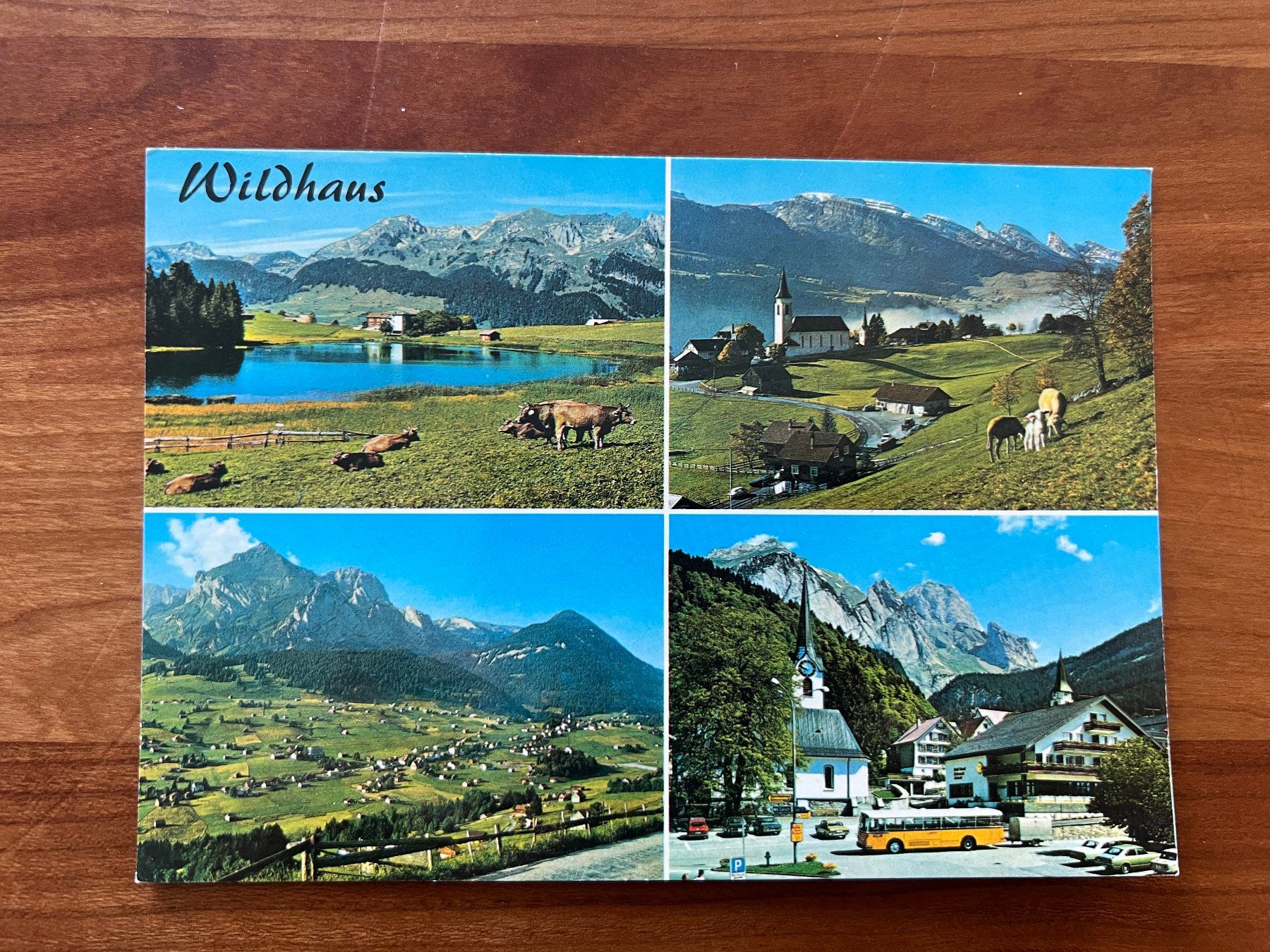 Cartes postales: Ansichtskarte Wildhaus 1984 (M410) – D'occasion à Hinwil par Sidi4