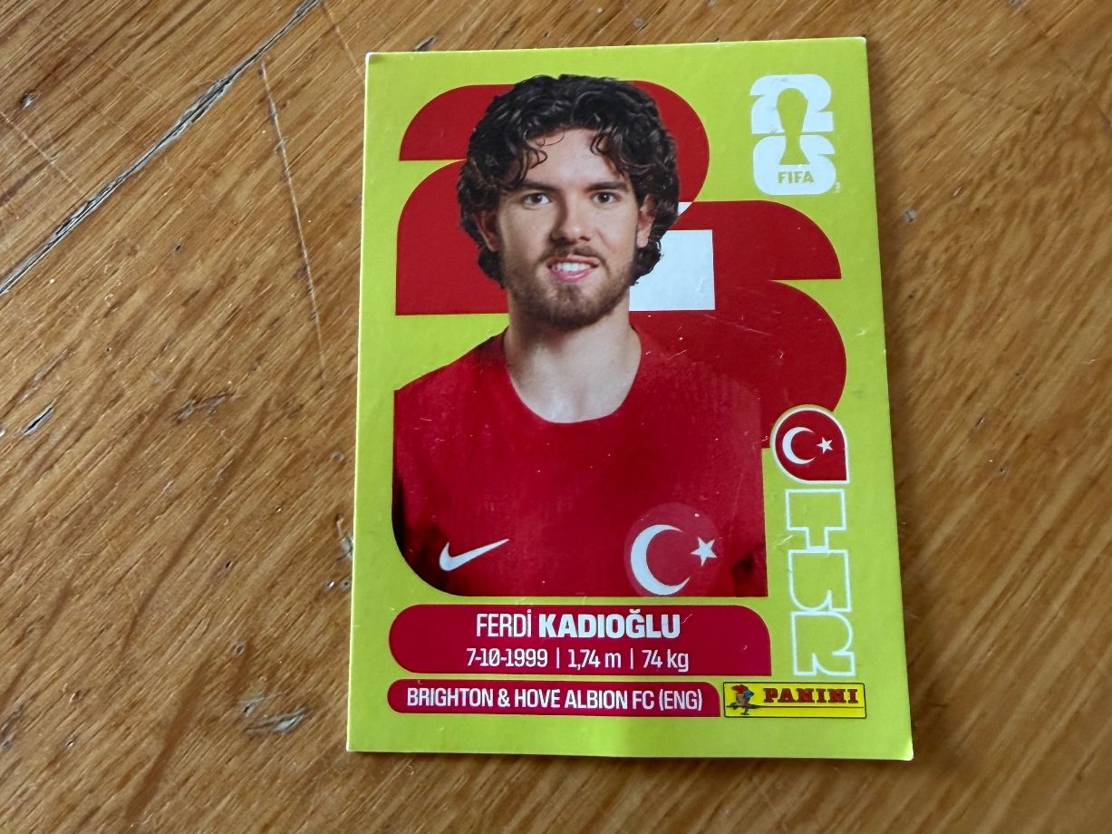 Panini Carte collezionabili: Panini TUR 8 Kadioglu – Nuovo (secondo la descrizione) da Zürich venduto da bel5