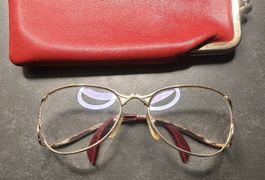 Original Vintage Brille Colani 1056 Gold Oval 