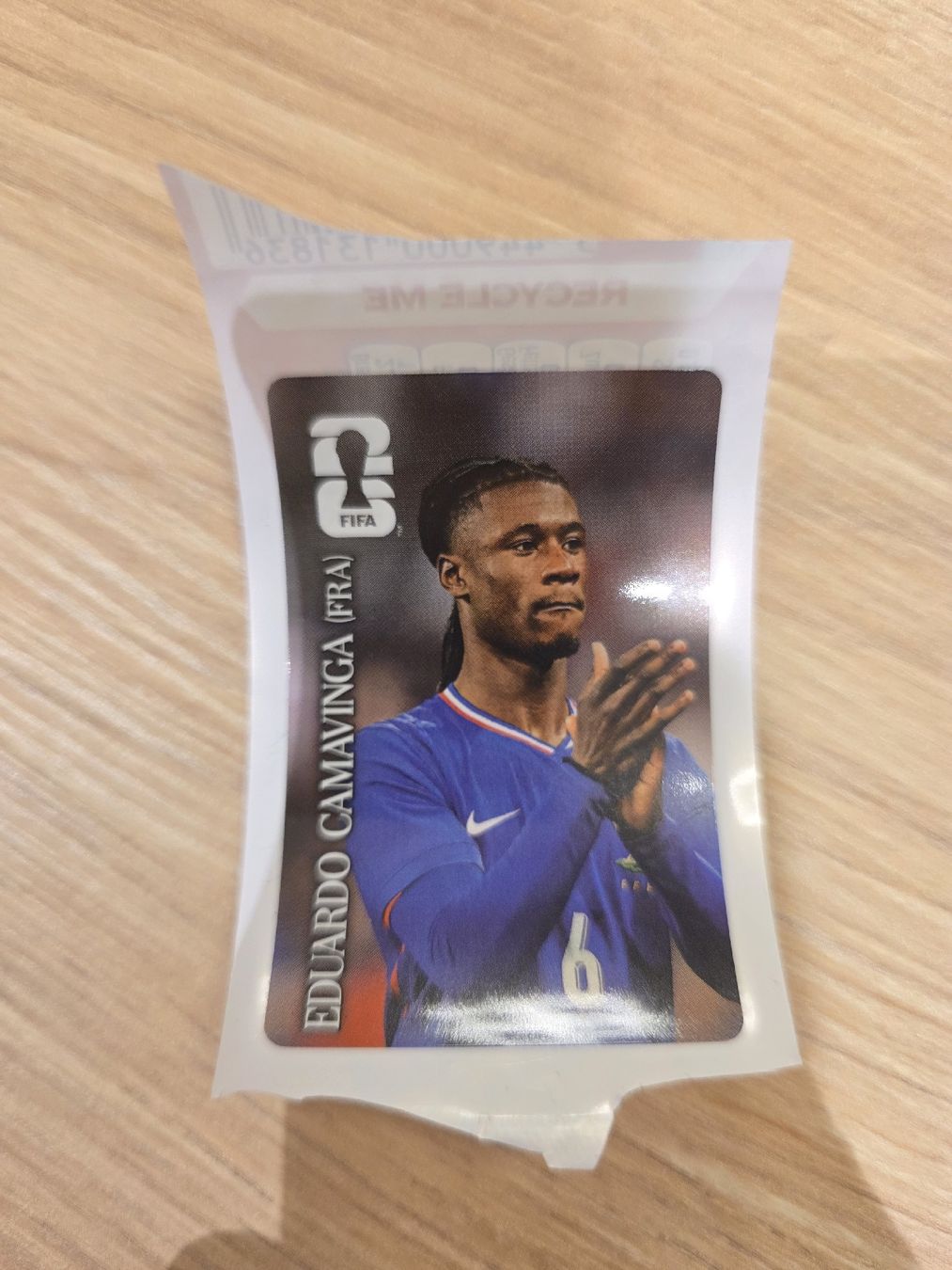 Panini Carte collezionabili: WM Panini Coca Cola Eduardo Camavinga – Nuovo (secondo la descrizione) da Olten venduto da noname13