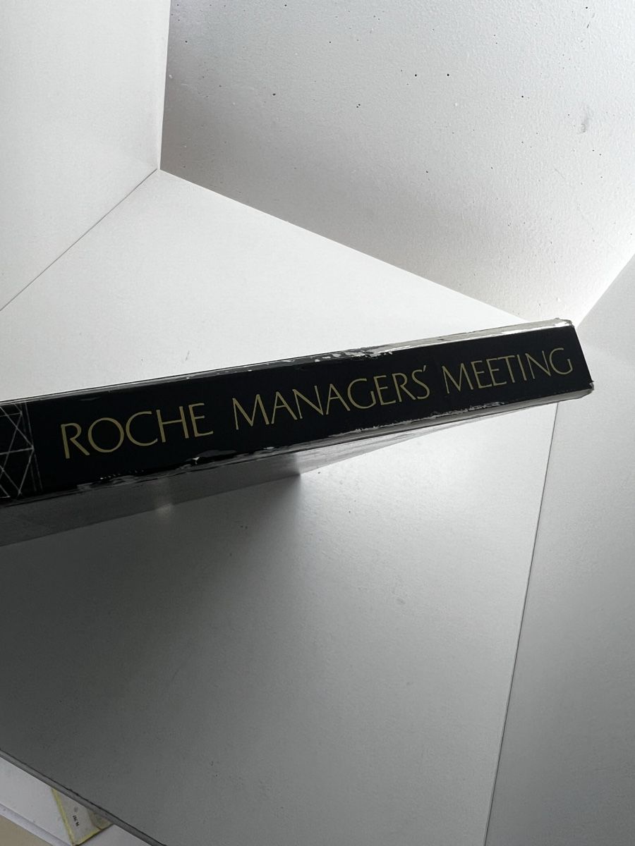Libri: Roche Managers Meeting 1966 – Usato da Wettingen venduto da NickInc 1