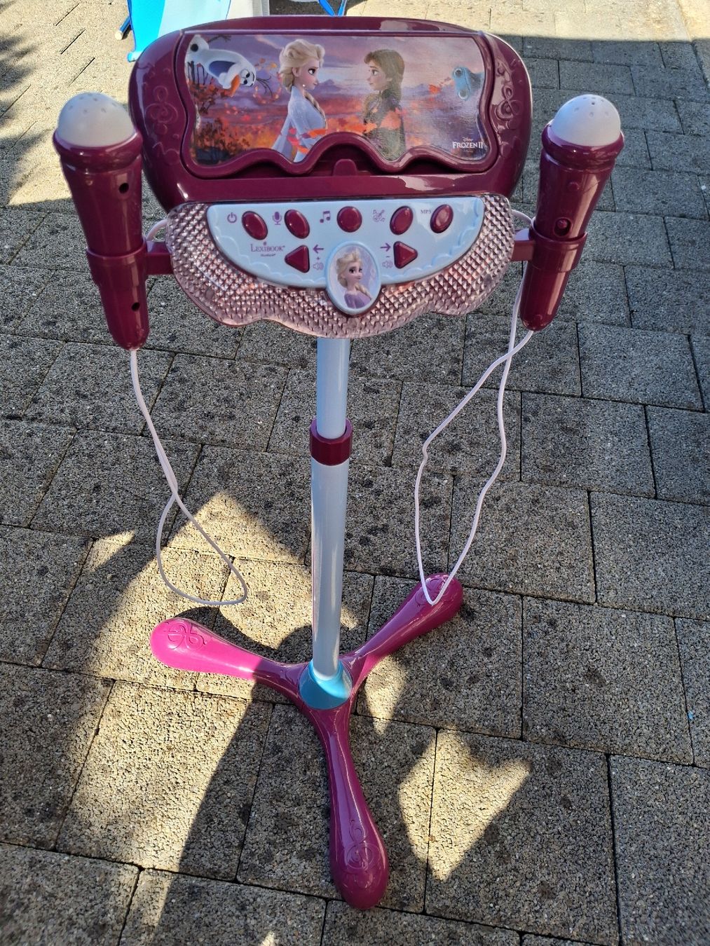 Mikrofone: Kinder Mikrofon Frozen Ständer  – Gebraucht aus Roggliswil von buechi82