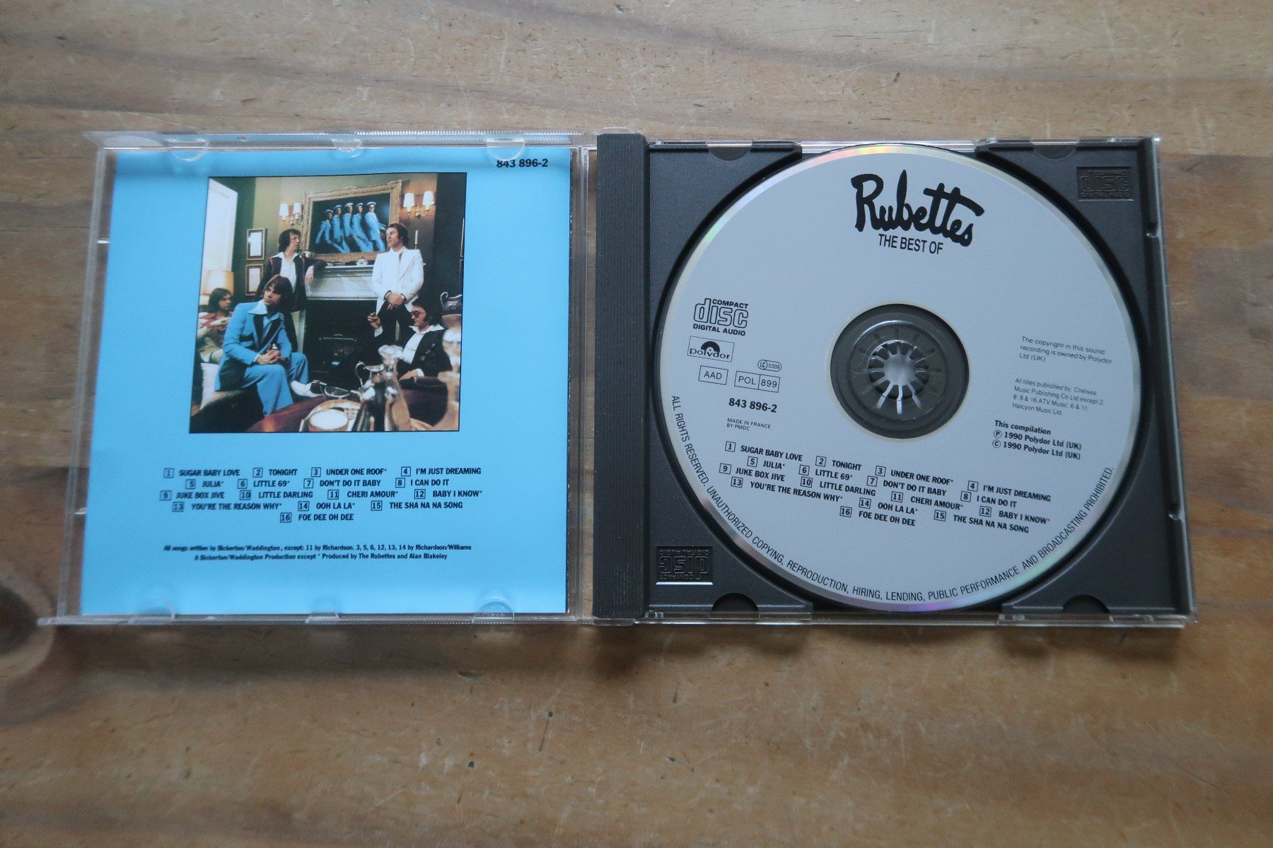 CD: THE RUBETTES - THE BEST OF - CD – Usato da Basel venduto da Patiscat 3