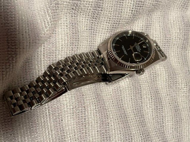 Rolex Uhren: Rolex Datejust 36mm schwarz 16234 – Gebraucht aus Kreuzlingen von Mio16 1