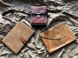 Ensemble sacoche / porte-document / serviette