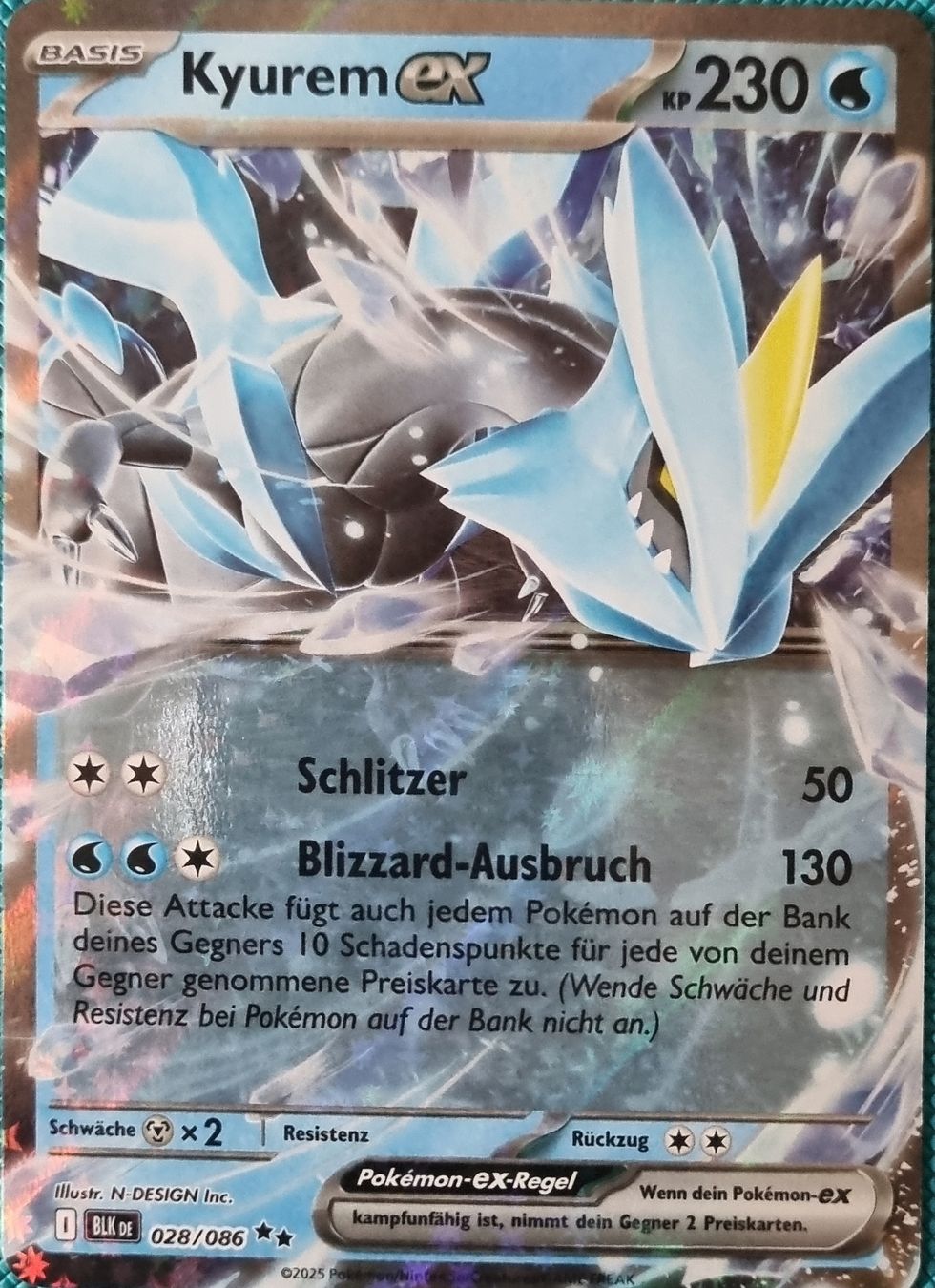 Pokémon Sammelbilder & Trading cards: Pokemon Schwarze Blitze Kyurem EX DE – Neu (gemäss Beschreibung) aus Oberbipp von ret_6hxb