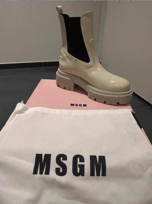 MSGM Scarpe da donna: Neu: MSGM Chelsea Boots - Gr. 41 – Nuovo e nell'imballaggio originale da Zollikerberg venduto da nic999