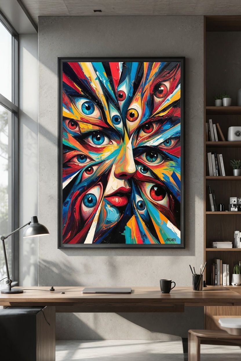 Poster & Bilder: POSTER ARCAOS, 50X70 MODERNO – Neu und originalverpackt aus Bellinzona von ARCAOS.ART 1