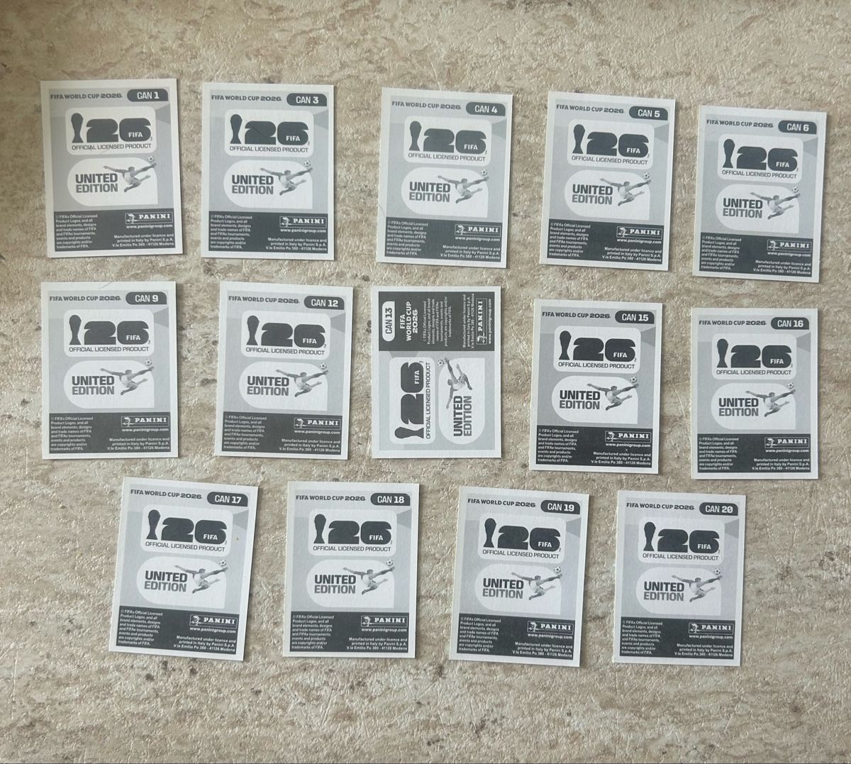 Panini Carte collezionabili: CAN - Kanada - Panini WM Sticker – Nuovo (secondo la descrizione) da Frauenfeld venduto da lm_11 1