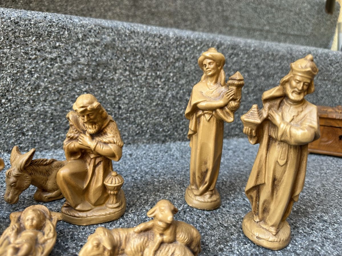 Figurines: Krippenfiguren ca. 1970-1980er – D'occasion à Oberentfelden par vilibrand 2