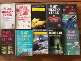 Lot de 10 Romans Policier Mary Higgins Clark 📚🕵️‍♀️ Sus...