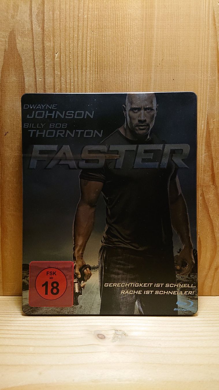 Alle DVDs: FASTER Blu-Ray Steelbook mit Dwayne Johnson – Gebraucht aus Wilderswil von Exebub