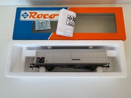 Roco SBB Güterwagen Hblis silbern, neues SBB-Logo