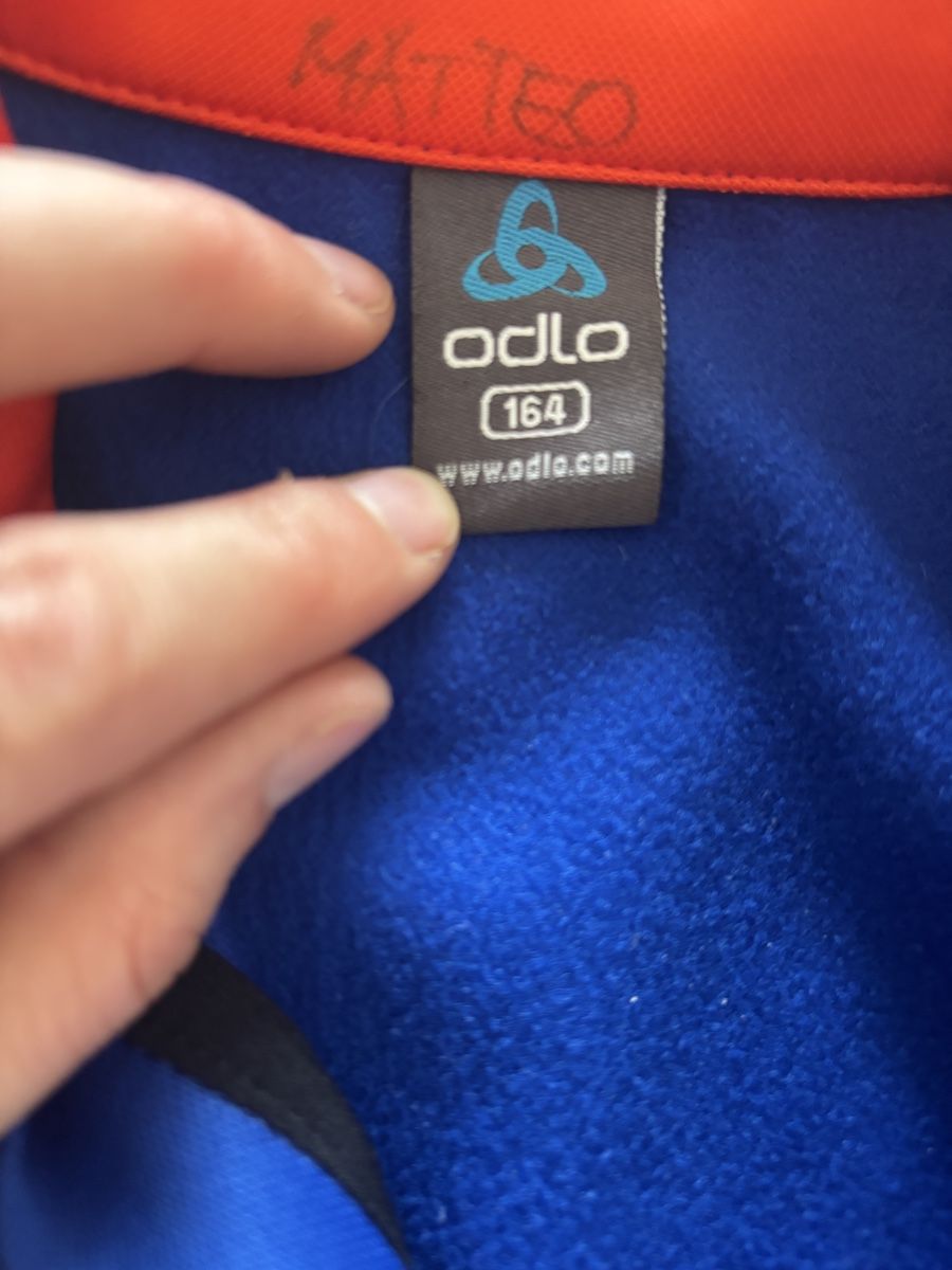 Odlo Maglioni & Felpe: Odlo Fleece Pullover Grösse 164 in Blau/Orange – Usato da Grosswangen venduto da Sunnyday35 2