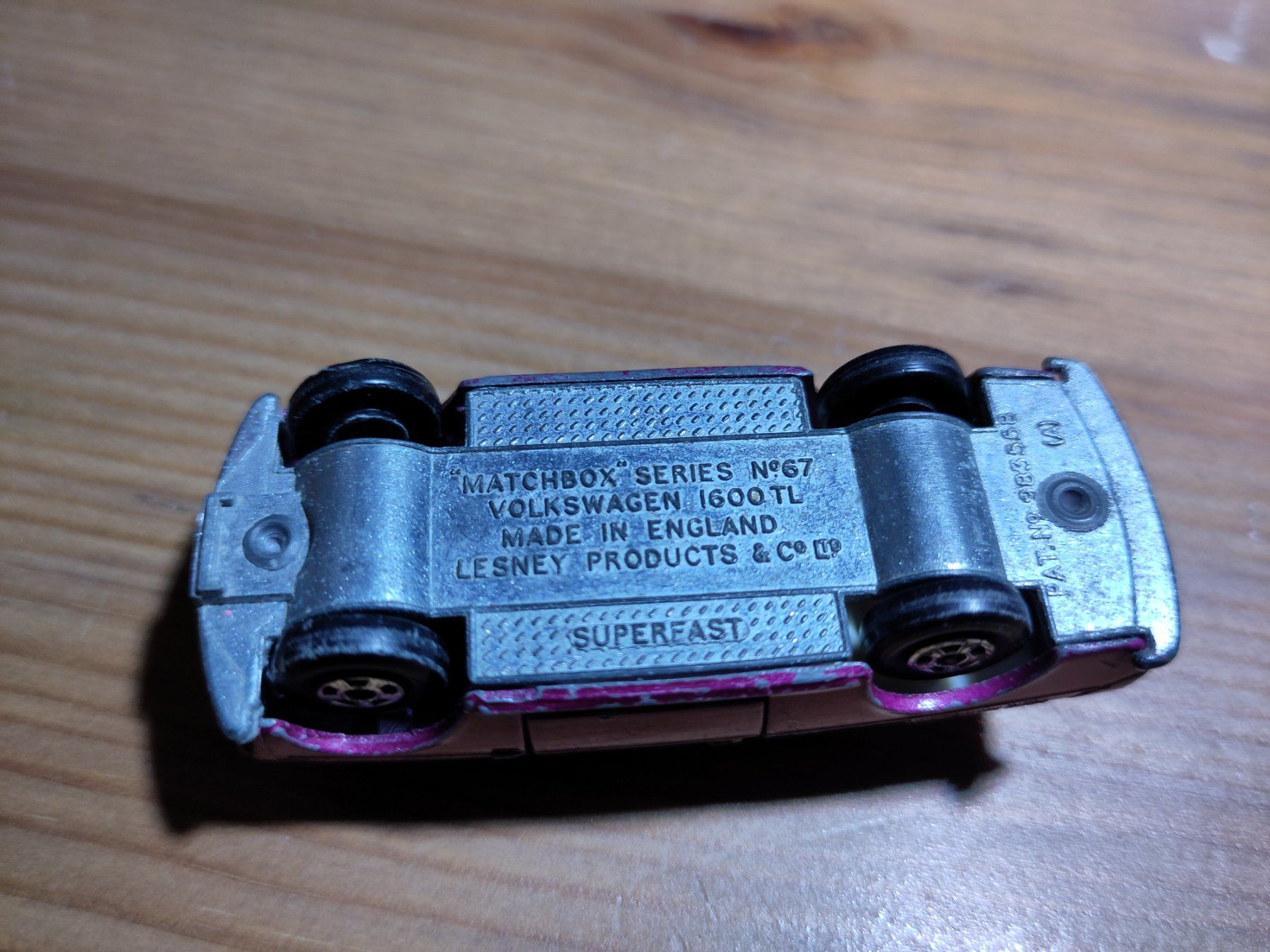 Lesney Modellini d'auto: Modellauto Lesney Volkswagen 1600 TL – Usato da Bülach venduto da Tiefschlaflos 2
