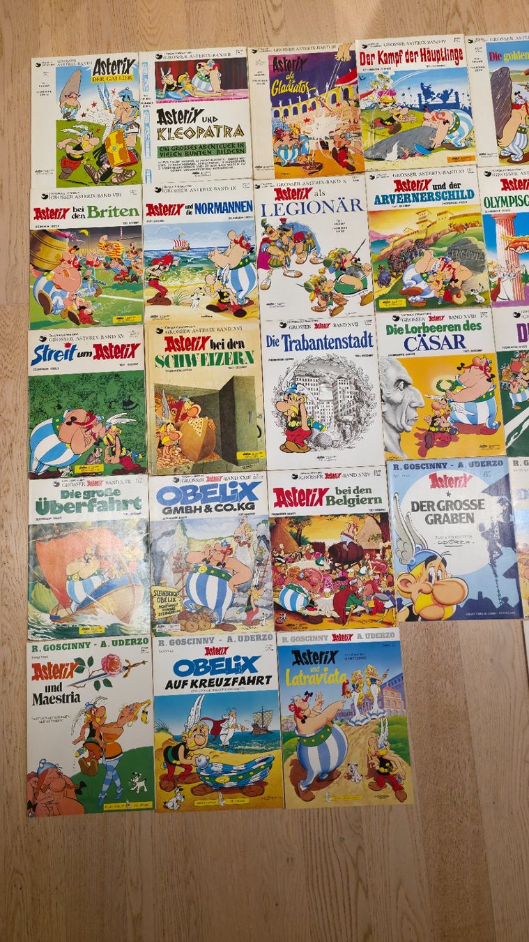 Comics: Asterix und Obelix Sammlung - 34 Bände – Gebraucht aus Aeschlen ob Gunten von briefkaste 1