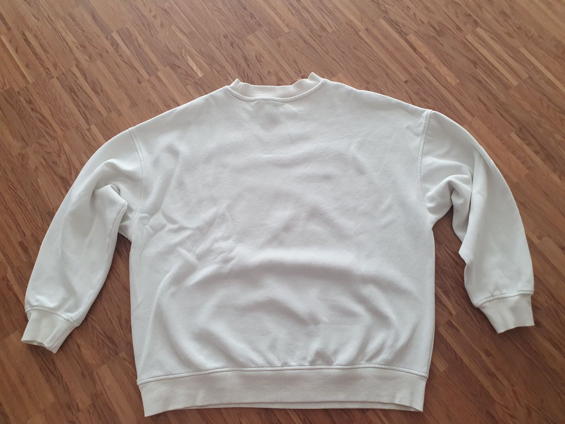 H&M Pullover & Sweatshirts: Pullover H&M Nirvana Smiley weiss Grösse S – Gebraucht aus Arth von frey1993 1