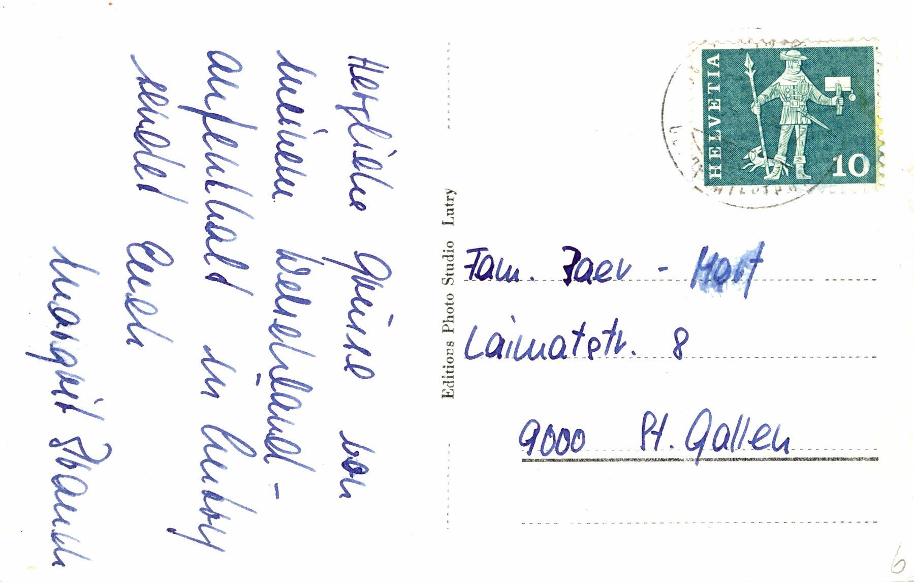 Cartes postales: Lutry – D'occasion à Bronschhofen par Astore 1