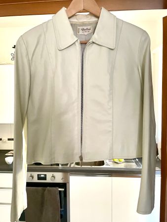 Echtlederjacke, Größe S EU