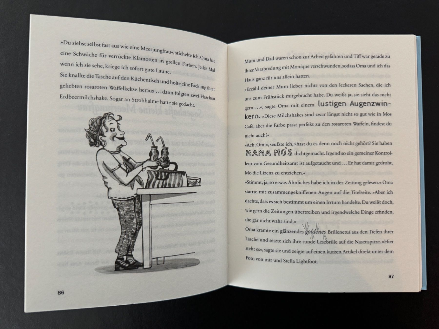Bücher: Kinderbuch - Violetta Winzig - Ein eiskugelgroßes Rätsel – Neu (gemäss Beschreibung) aus Zollikon von Krenapf 2
