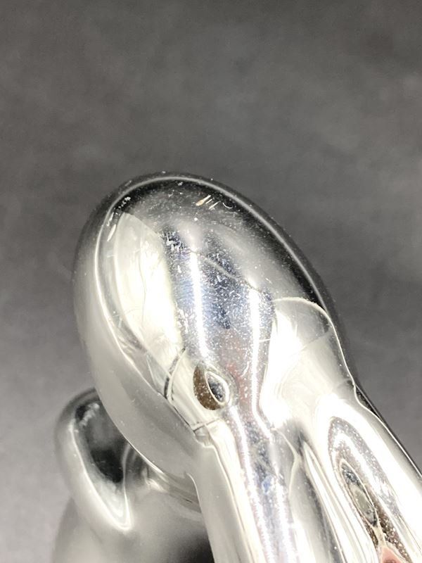 Statuette: Figur | Hase | Keramik | Silber – Usato da Wittenbach venduto da Restwert_St-Gallen 5