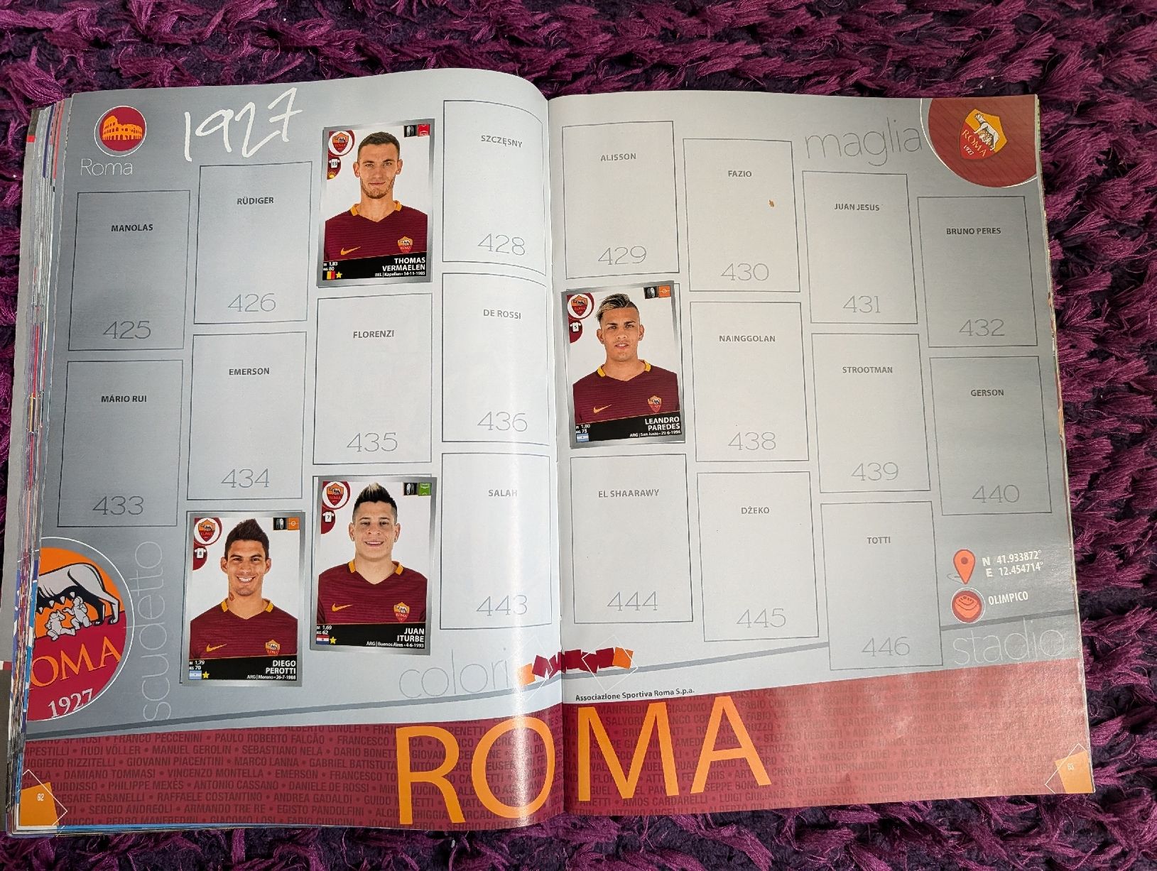 Panini Alben: Album Panini Calciatori 2016-2017 - à compléter  – Gebraucht aus Thônex von Dg5 5