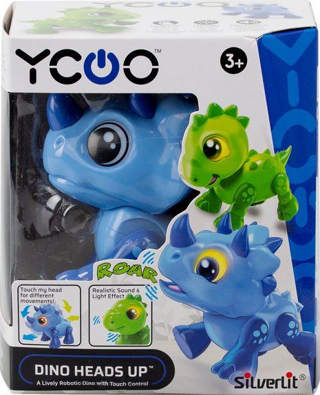 Spielzeuge: Dino Heads Up Roboter Dino blau – Neu und originalverpackt aus Oensingen von Liquidations-Shop