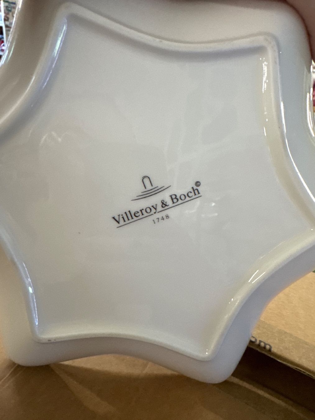 Villeroy & Boch Piatti: Sternteller von Villeroy & Boch – Usato da Pratteln venduto da Cartonsducoeur_bl 3