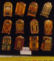 12 ver Musik Boxen Pins (Z536)