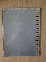 Pultordner A-Z Silber