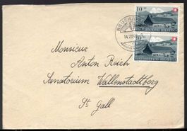 NEUCHATEL  14.VII.48  SS   Berge  DUNKEL + HELL
