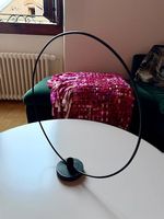 Bougeoir design en métal noir | Black metal candle holder
