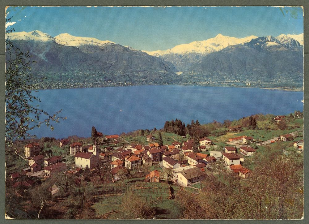 AK col Piazzogna TI Gambarogno ≈ 1973 Kaufen auf Ricardo