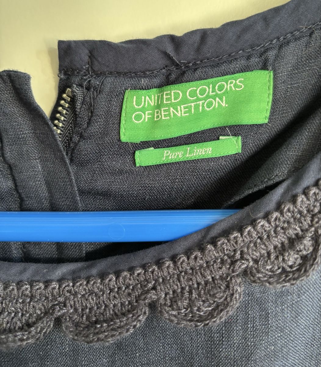 Benetton Camicette: Leinenbluse Benetton – Usato da Schaffhausen venduto da Atlas110 1