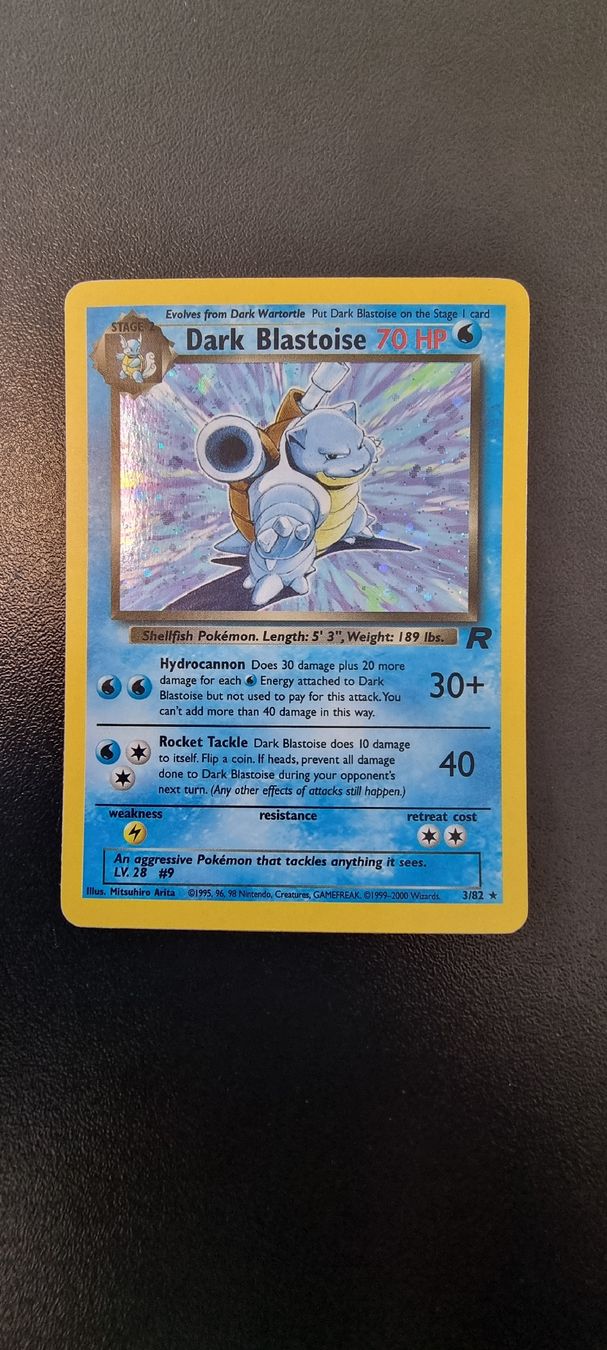 Pokémon Carte collezionabili: Dark Blastoise Holo Team Rocket unlimited 3/82 – Usato da Mellingen venduto da Nowl