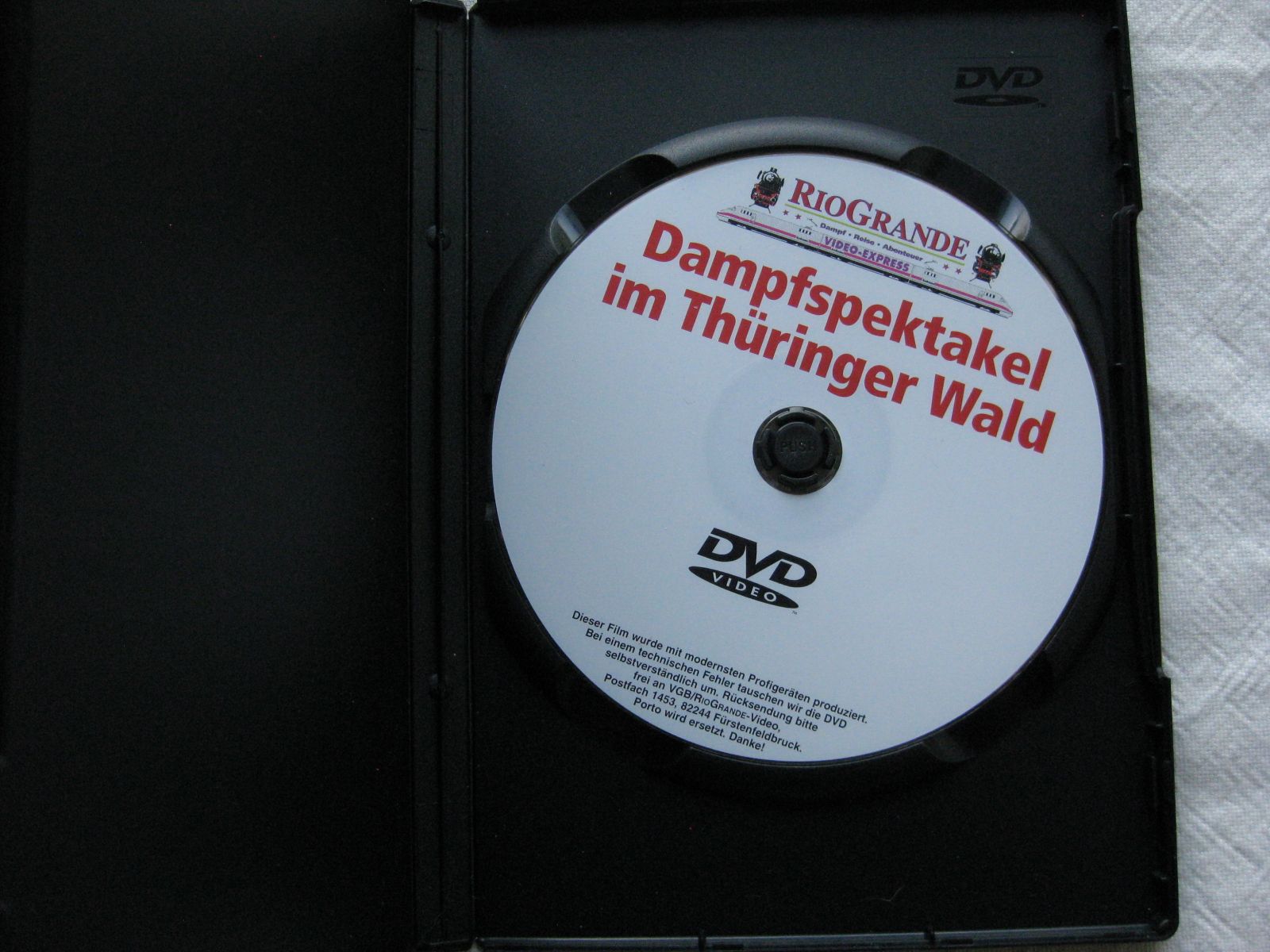 Libri: DVD: Dampfspektakel im Thüringer Wald – Nuovo (secondo la descrizione) da Malters venduto da Marosko 3