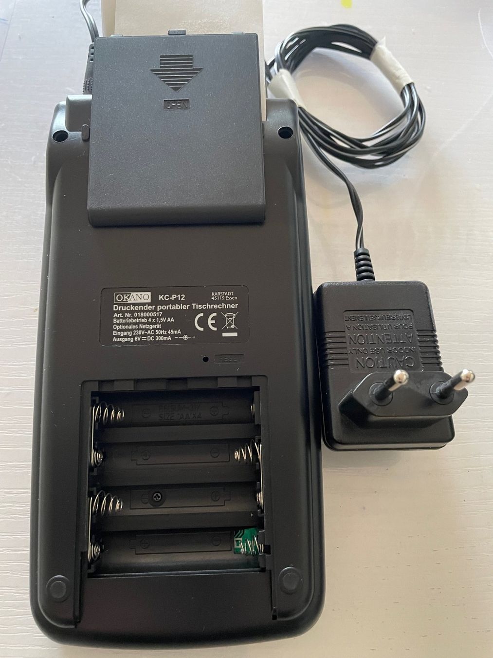 Calcolatrici tascabili: TISCHRECHNER NETZ UND BATTERIE – Usato da schaffhausen venduto da gka_96cv 3