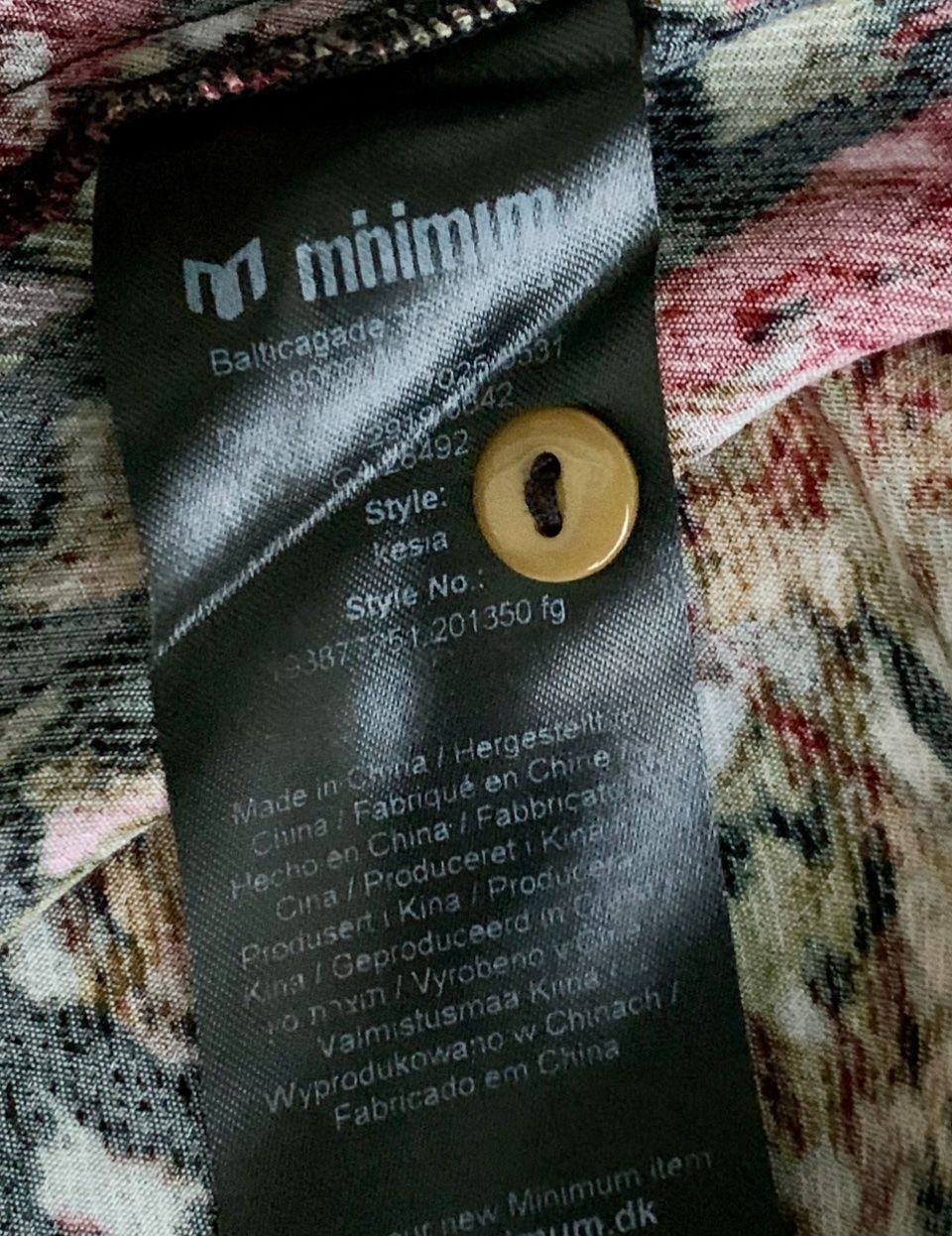 Camicette: Superbe blouse colorée MINIMUM 100%viscose t.36 – Nuovo (secondo la descrizione) da Martigny venduto da only__you 8