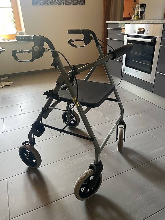 Gehhilfen: Rollator, Gehhilfe Drive mit Sitz und Bremse – Gebraucht aus Kleindietwil von Ttik