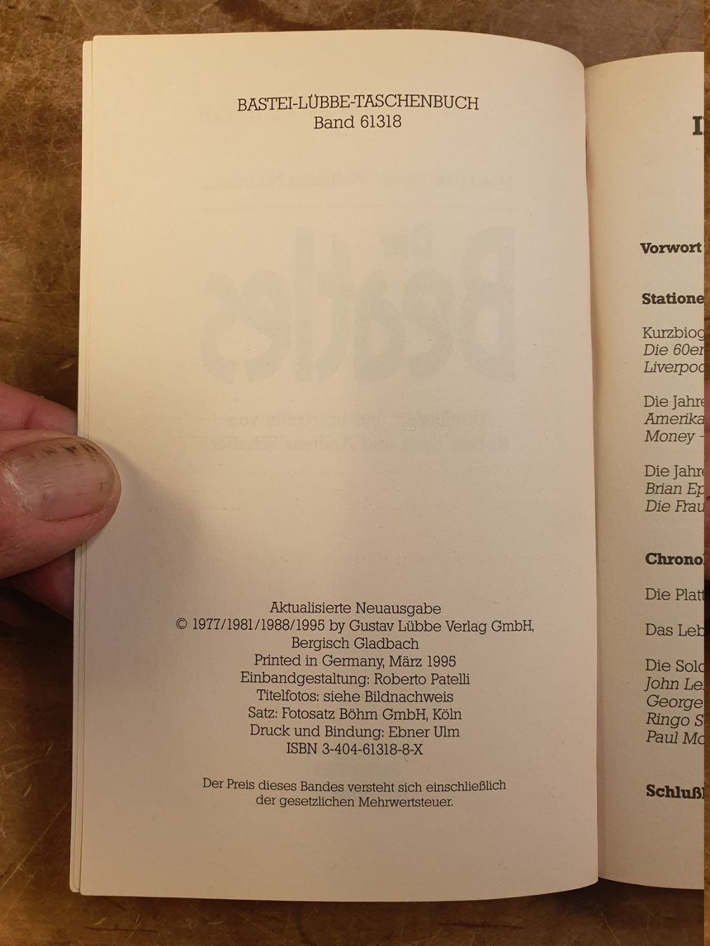 Libri: Die Beatles - Hans Rombeck – Usato da Zürich venduto da loosebone 1