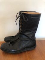 BALLY EARTHTREK (7 1/2) Motorrad Lederstiefel Made in Italy