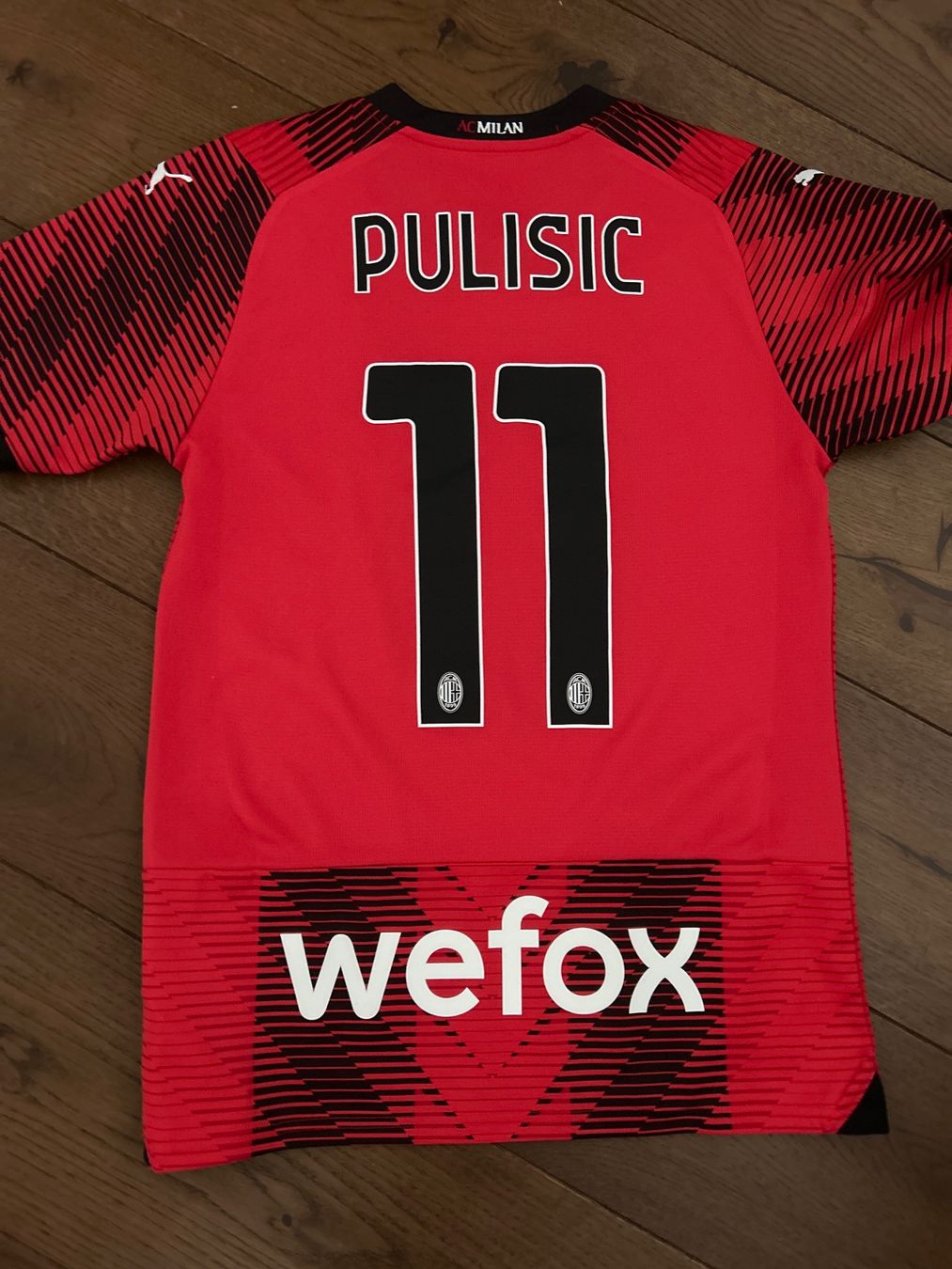 Puma Canottiere & Pantaloni: AC Milan Authentic Trikot #11 Pulisic – Nuovo (secondo la descrizione) da Kriens venduto da SRIKA 1