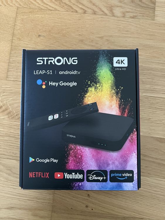 Strong Leap-S1 • Streaming Box • 4K Ultra HD (Neu (gemäss Beschreibung ...