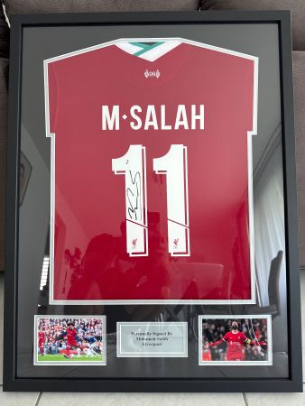 M. Salah signiertes Trikot Saison 20/21 SAMMLERSTÜCK selten