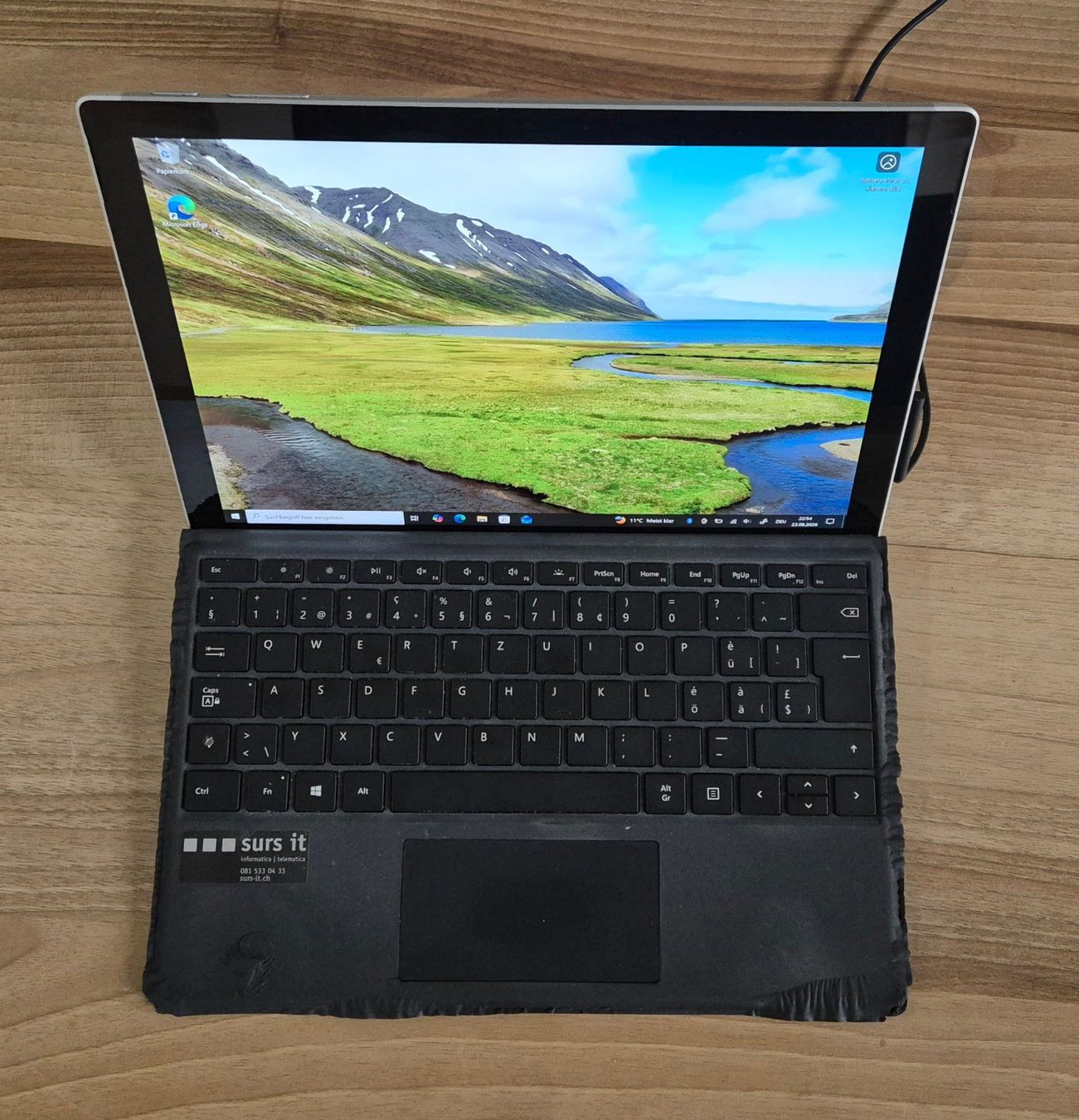 Microsoft Notebooks: Microsoft Surface Pro 5 inkl. Type Cover | nur Netzbetrieb – Gebraucht aus Lumbrein von gianandris 1