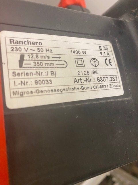 Seghe: Ranchero E35 Motorsäge, 35 cm Schnittlänge – Usato da Niederhasli venduto da Tigerproduct 6