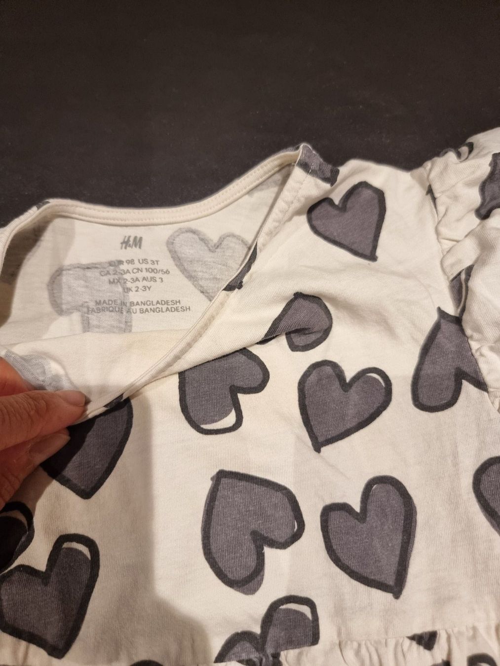 H&M Robes et jupes: H&M Hängerkleidchen, 98 – D'occasion à Buttikon SZ par Limo180 1