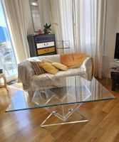 Table de salon verre / plexi